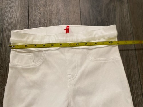 Spanx Women’s White Skinny Jeans Stretchy Summer Hot Pants Size Small - Picture 5 of 6