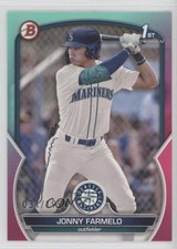 2023 Bowman Draft Aqua & Pink Gradient 31/199 Jonny Farmelo #BD-177 7c7