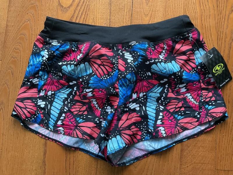Girls Athletic Works running dry Works lined short size L 10–12