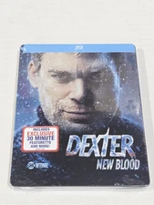 Dexter New Blood Blu-ray 4 Disc Set Steelbook Limited Edition New Sealed