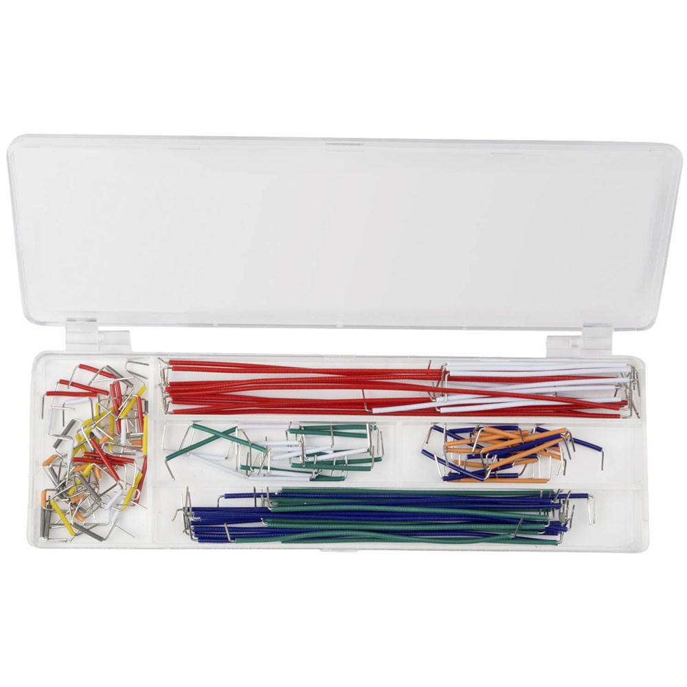 Velleman Jumper Set Multi-coloured Wires Red to Black
