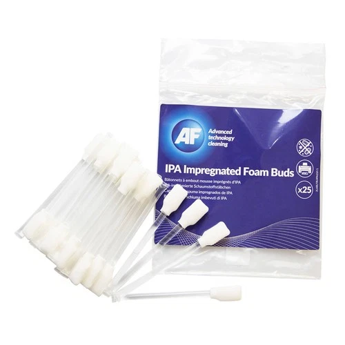 AF IPA Impregnated Foam Buds - 25 Foam Buds