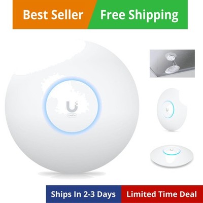 Ubiquiti U6+ Dual Band IEEE 802.11 a/b/g/n/ac/ax 3 Gbit/s Wireless Access Point