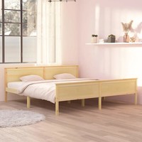 Massivholzbett Kiefer 200X200 Cm Bettgestell Aus Massivem Kiefernholz
