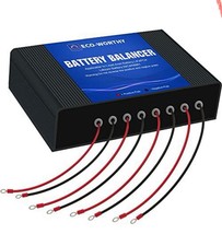 Battery Balancer 48V Battery Equalizer for 24V/36V/48V Bank, Supports for LiF...