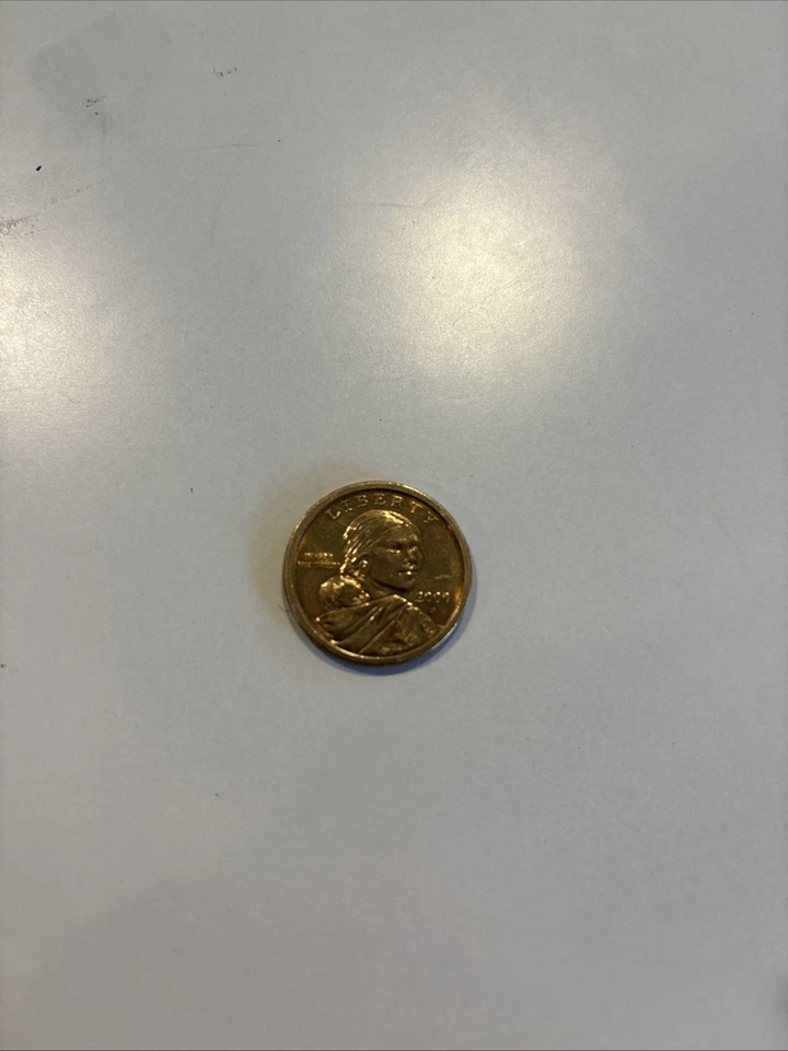 RARE cheerios 2000 p sacagawea dollar coin (very good condition) - Image 4 of 4