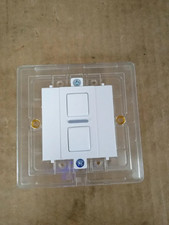 Lightwave LP21WHMK2 Smart Dimmer Energy Monitoring 1 Gang White Metal New