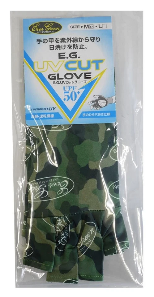 EVERGREEN Angelhandschuhe EG UV Cut M Green Camo