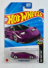 2025 Hot Wheels '94 Bugatti EB110 SS {{  Purple }} & FREE SHIPPING