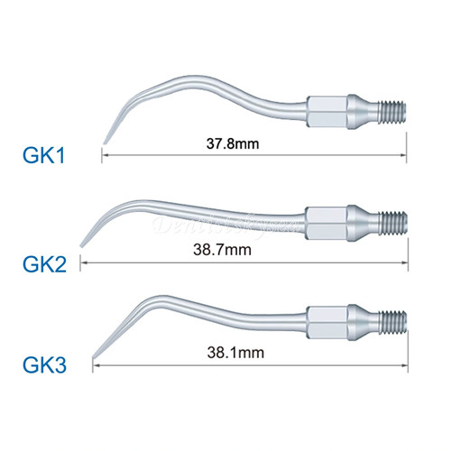 GK1 GK2 GK3 Dental Ultraschall Scaler Spitzen für KAVO Scaling Handstück SONICflex - Bild 1 von 22