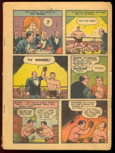 Superman #2 Coverless/Incomplete Golden Age Superhero Vintage DC Comic 1939