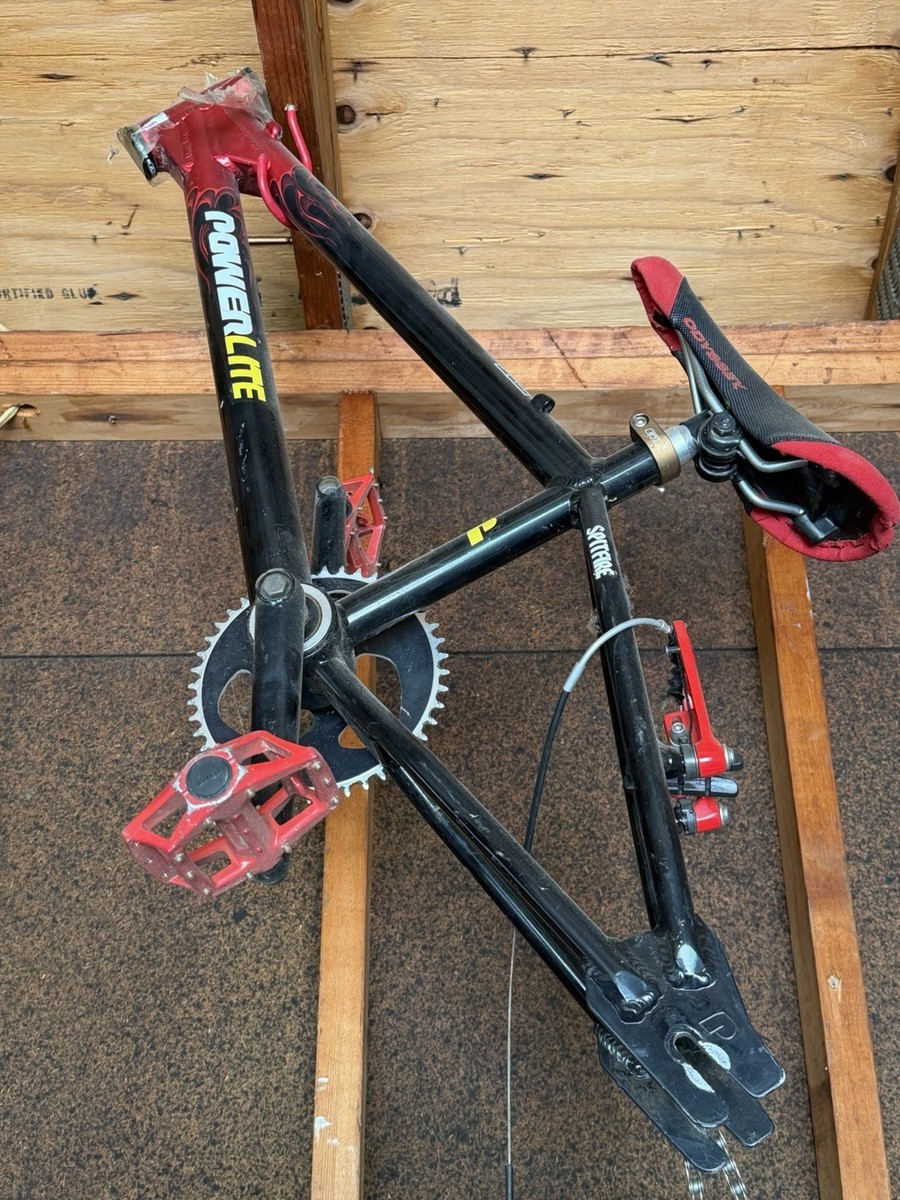 Vintage Powerlite Spitfire BMX Race Frame 90s 00s Aluminum With
