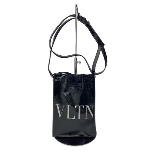 Valentino Garavani 2Y2P0U05MWL Shoulder Bag Leather Black Adjustable Strap
