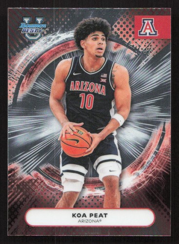 Koa Peat – 2025-26 Bowman University Best Basketball · Base Cards #11 Koa Peat