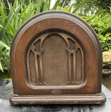 Rola Model 30 Electro Magnetic Dynamic 1929 Radio Loudspeaker, Cathedral Style
