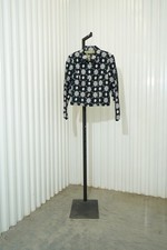 International Concepts INC International Concepts navy and white floral embroide
