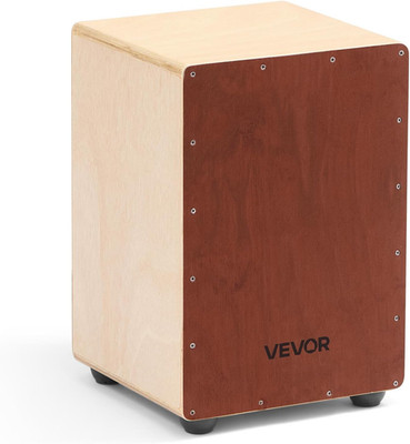 Cajon Box Drum with Internal Snare Wires Wooden Percussion Instrument Compact