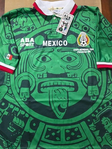 ABA Sport Mexico JERSEY Seleccion Mexicana 1998 reedicion Aba Sport Mexico