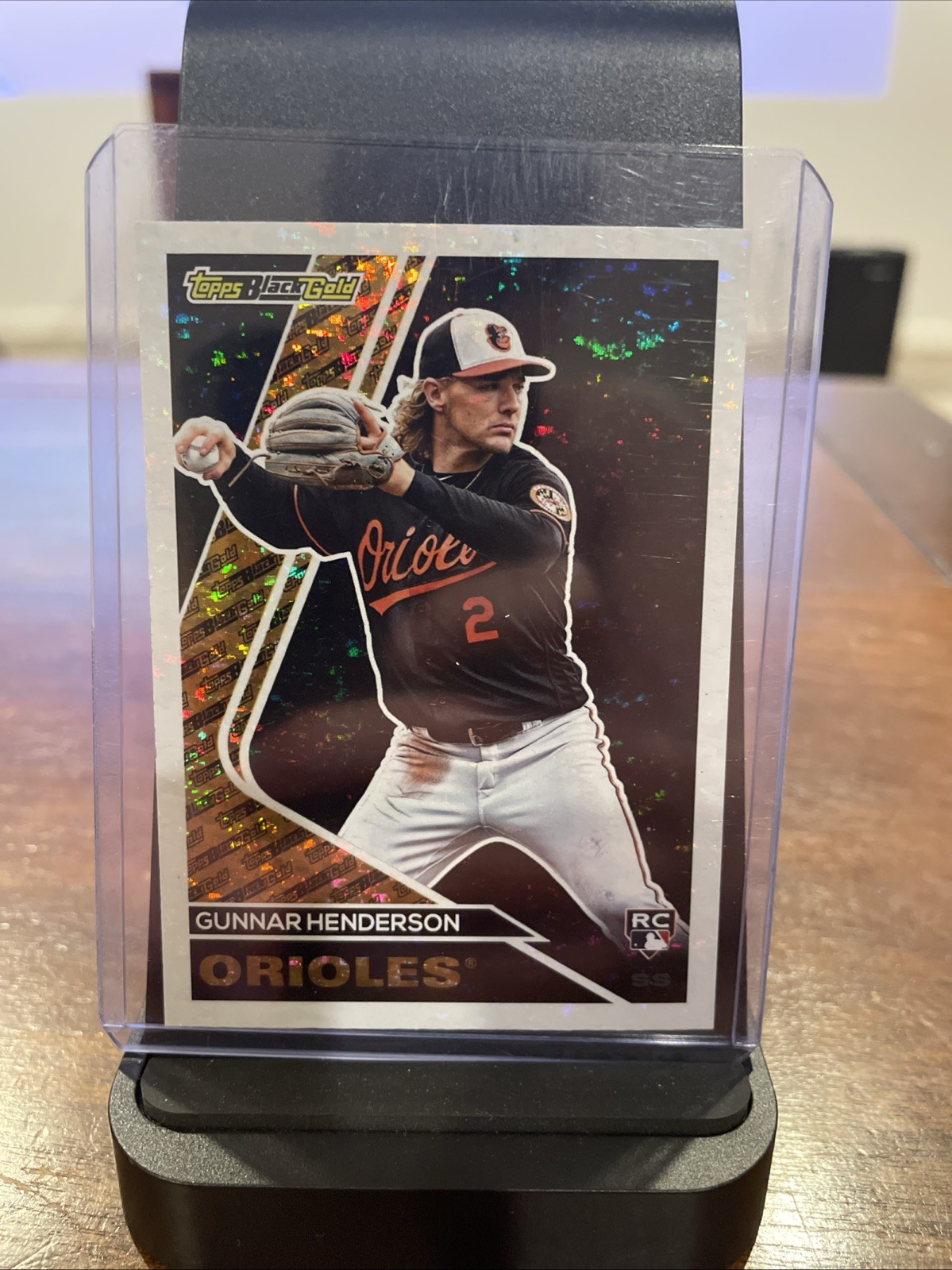 2023 Topps Update Series - Topps Black Gold Gunnar Henderson #BG-2 (RC)