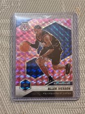 2021-22 Mosaic Basketball Pink Camo Allen Iverson All Time Greats #292