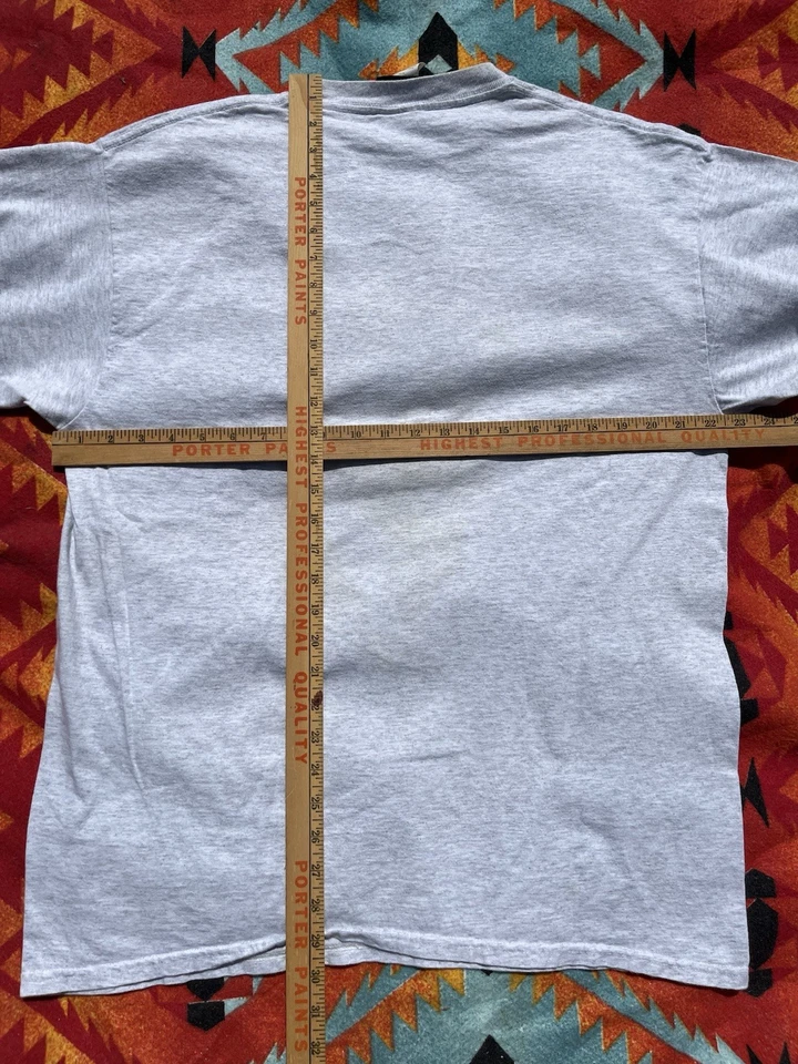 Camiseta vintage Washington Huskies grande logotipo estampa manga TSI anos 90 tamanho XL - Imagem 4 de 4