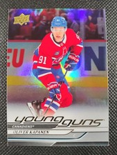 2024-25 Upper Deck Young Guns Silver Foil Oliver Kapanen #461 Rookie