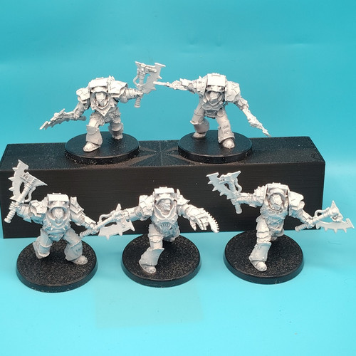 Horus Heresy World Eaters Legion Red Butchers Terminators x5