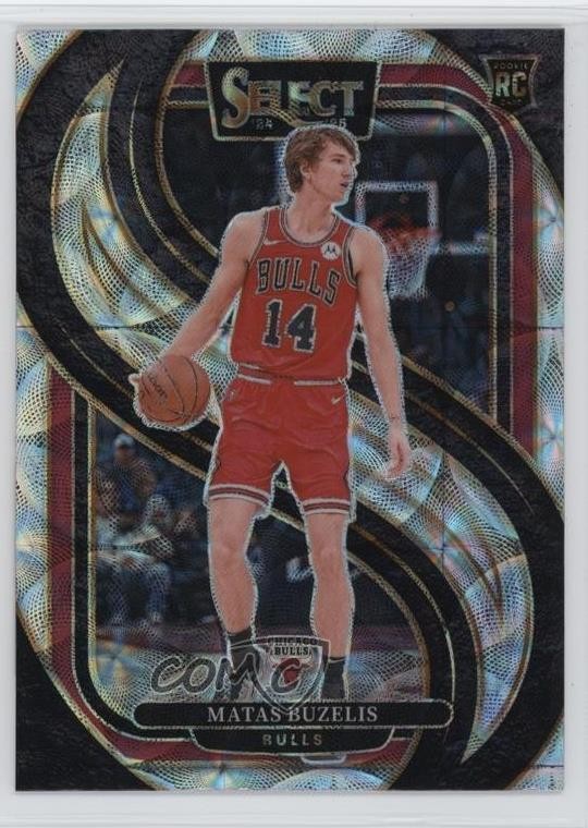 2024-25 Panini Select Premier Level Scope Prizm Matas Buzelis #166 19fe