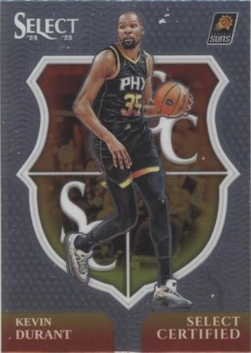 Kevin Durant /99 2024-25 Panini Immaculate Standout Memorabilia 