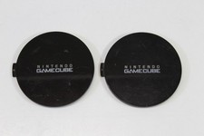 Lot of 2 Nintendo GameCube OEM Replacement Logo Jewel Lid Plate Original Used 4