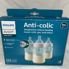 Phillips Avent Baby Bottles Anti-colic 9 ounce Set of 3