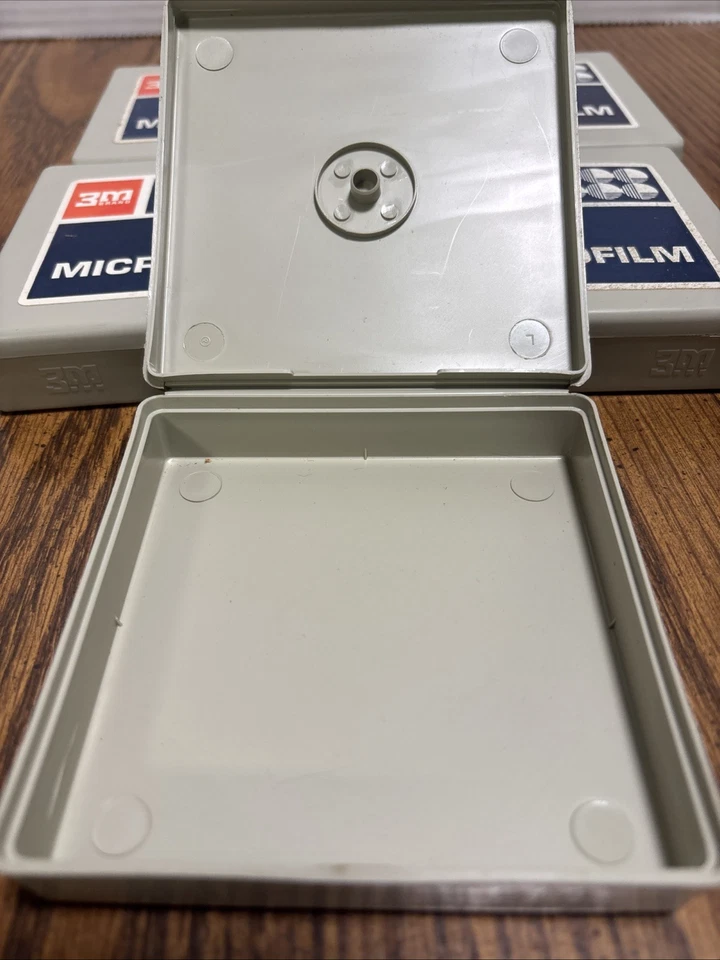 批量 5 件 复古 3M 微胶片盒 — 第 2/2 张图片