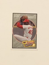 2008 UD Baseball Heroes Bob Gibson #163 Charcoal #/399