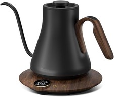 INTASTING Gooseneck Electric Kettle, ±1℉ Temperature Control, Stainless Steel