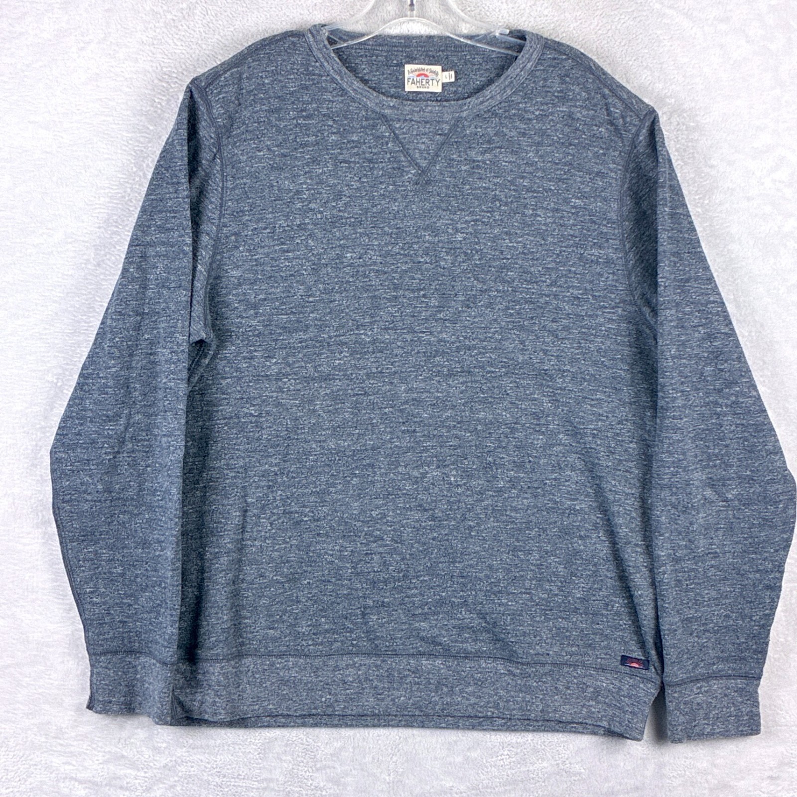 Faherty Crew Neck Sweatshirt Pullover Sweater Cre… - image 1