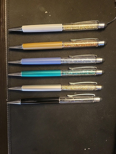 Swarovski Crystalline Ballpoint Pen. 6 Colors. Not Mint See Pictures - Picture 2 of 4
