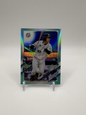 2021 Topps Chrome NPB #200 Ryusei Ogawa Aqua Refractor #/199