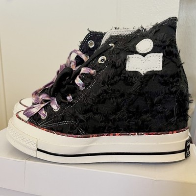 Converse x Isabel Marant Chuck 70 Wedge | Raven/Egret/Red | Women s US 7