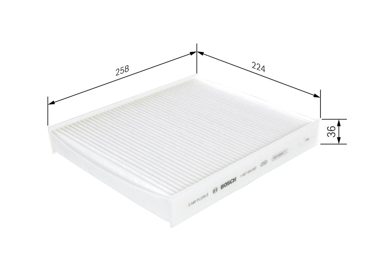 Bosch 1987435002 Cabin Filter - Image 33