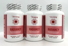 (Lot of 3) BB Company Radiancy Dietary Supplement For Women's Health 120 ct
