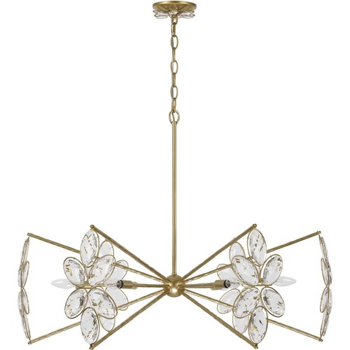 Savoy House Lighting 1-4529-6-221 Marbella Chandelier Gold Shimmer - Picture 2 of 6