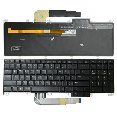 New With Backlit Keyboard For Dell ALIENWARE 17 R4 Black US 0N7KJD N7KJD