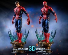 Spiderman - Marvel figure in resina dipinta a mano consegna 30 - 90 g