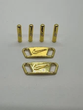 Custom Nike Shoe Lace Tags Locks and Matching Shoe Lace Aglets
