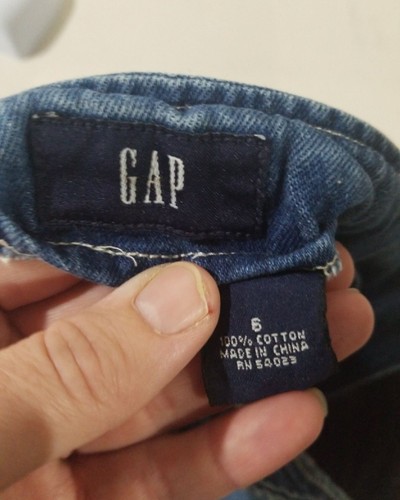 Girls Gapkids Patchwork Denim Jean Skirt Size 6 - Picture 3 of 3