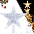 LED Weihnachtsbaum Spitze Stern Christbaumspitze Tannenbaum Stern Licht 31 LEDs