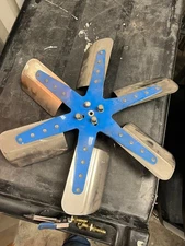 Flex-A-Lite #1318 Belt Driven Flex Fan 18 Inch 10,000 RPM with Spacer