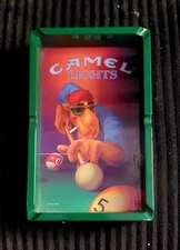 Vintage 1992 Camel Lights Pool Table Ash Tray, Joe Cool Unused Smokin Joe's 
