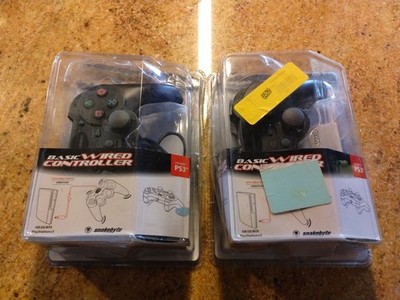Snakebyte SB00566 Basic Wired Controller Black For PS3 New