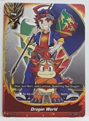 Bushiroad Future Card Buddyfight Dragon World Flag PR/0181EN N-Mint